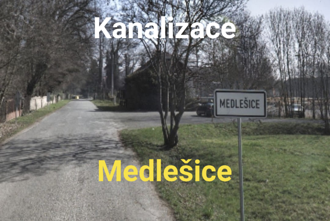 Občanům Medlešic vyjde město při budování kanalizace maximálně vstříc