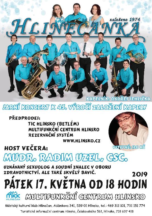 Jarní koncert Hlinečanky k 45. výročí založení kapely