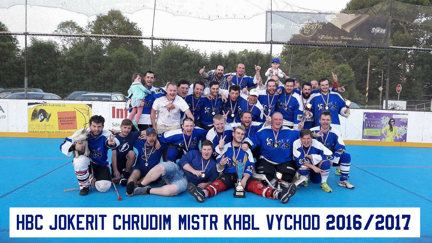 Jokerit dokázal obhájit titul v Krajské hokejbalové lize!