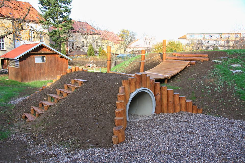 Nová přírodní zahrada MŠ Na Valech
