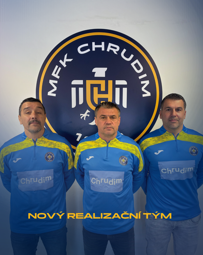 Střídání na lavičce. Fotbalovou Chrudim povede nový realizační tým