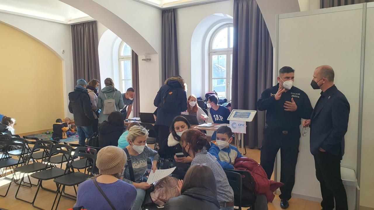Otevřelo se Krajské asistenční centrum pomoci Ukrajině