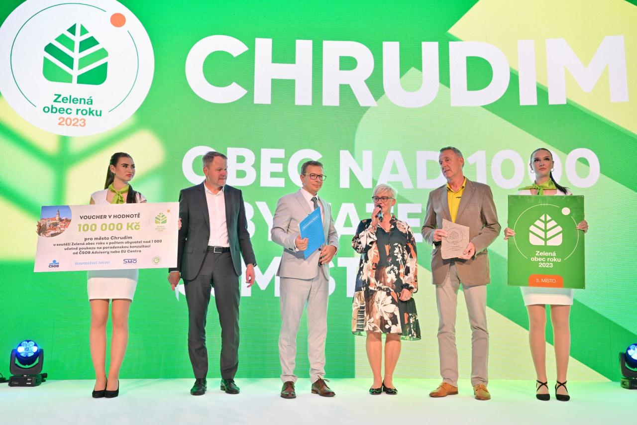 Tiskový úsek prozradil, čím Chrudim zaujala porotu