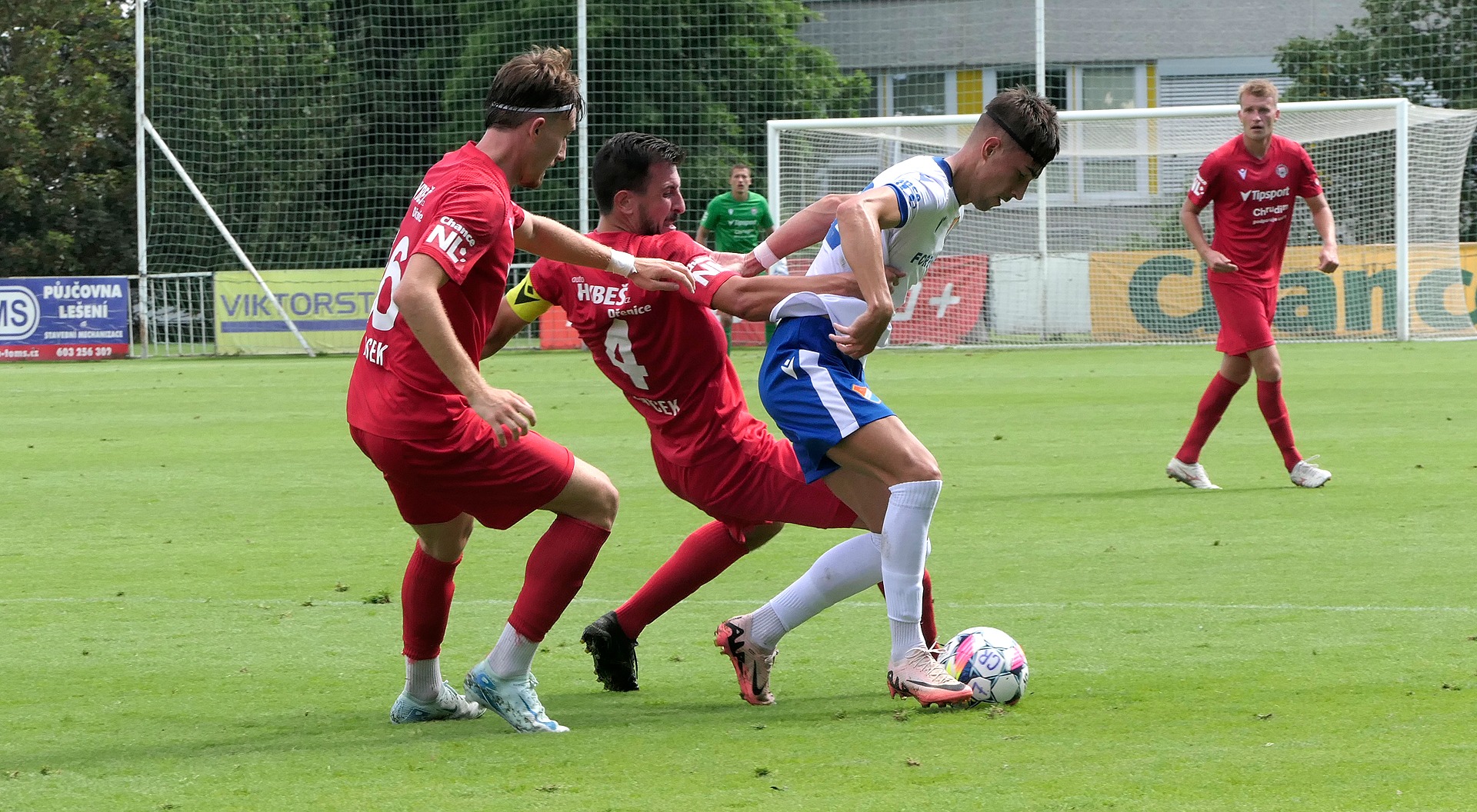 Demolice! Chrudim přejela Baník B 6:1