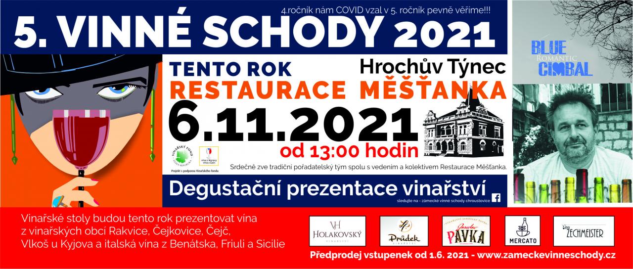 Nejen na ochutnávku vín zvou pořadatelé Zámeckých vinných schodů