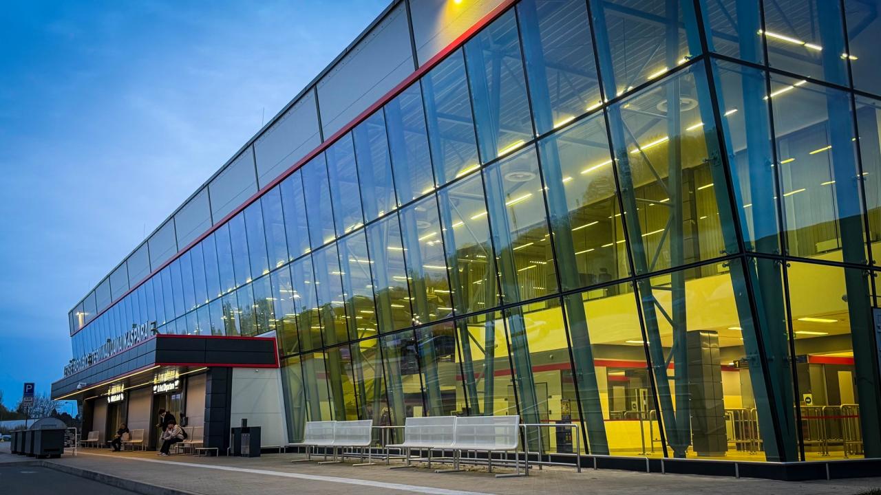 Na mezinárodním letišti v Pardubicích se otevřelo nové patro Terminálu Jana Kašpara