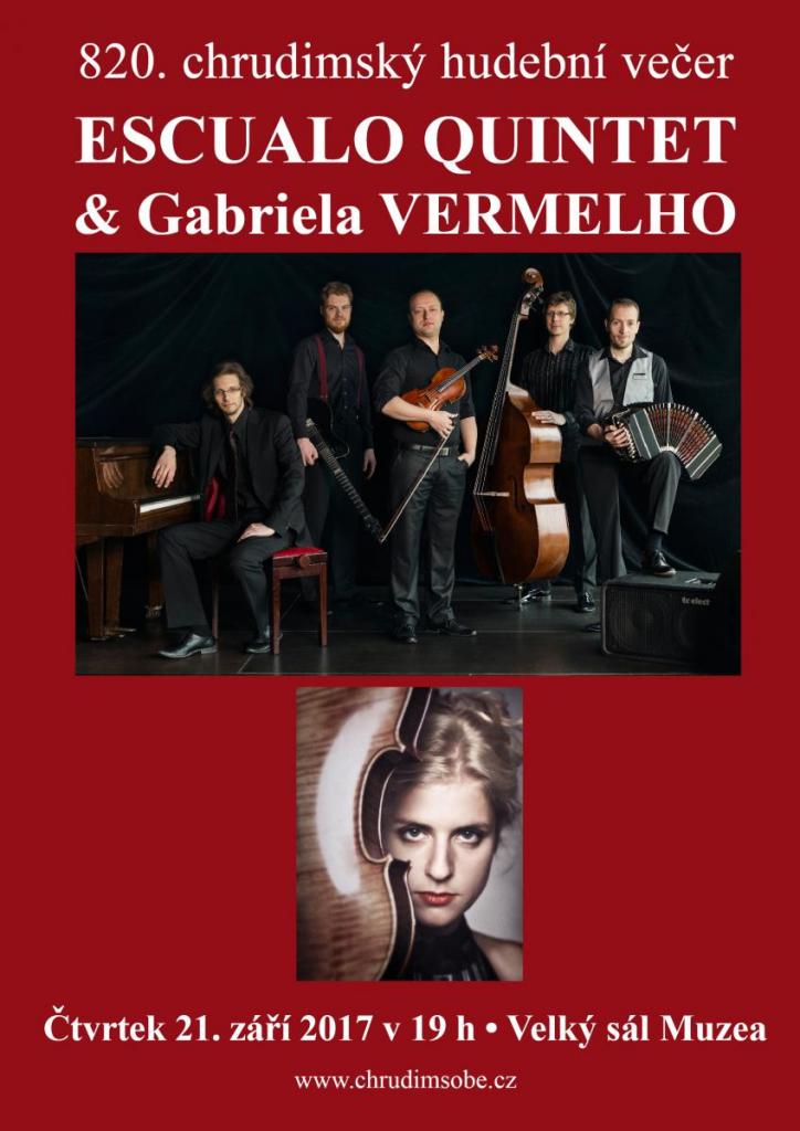 Temperamentní argentinský styl s Escualo Quintet a Gabrielou Vermelho   