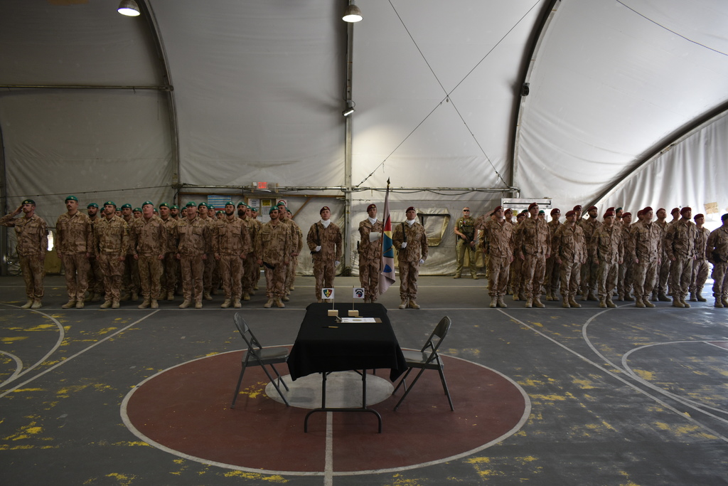 Základnu Bagram opustila 12. strážní rota a přenechala své místo vojákům z Chrudimi
