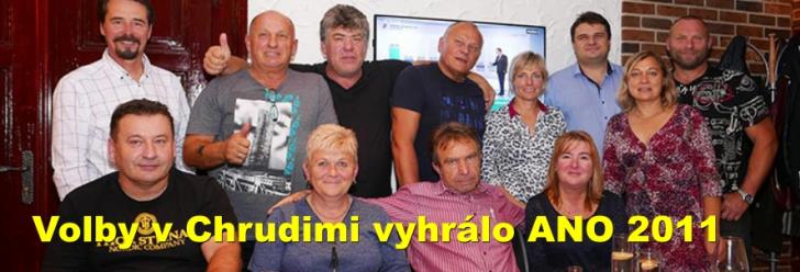 Volby v Chrudimi vyhrálo ANO 2011