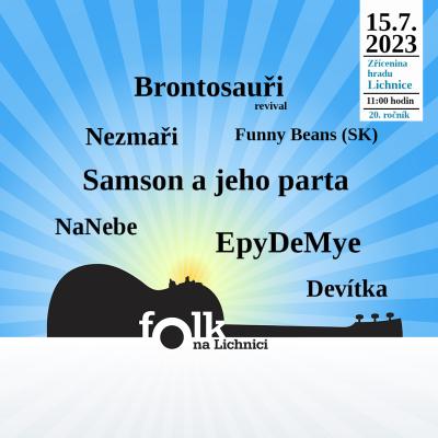 Folk festival na hradě Lichnici