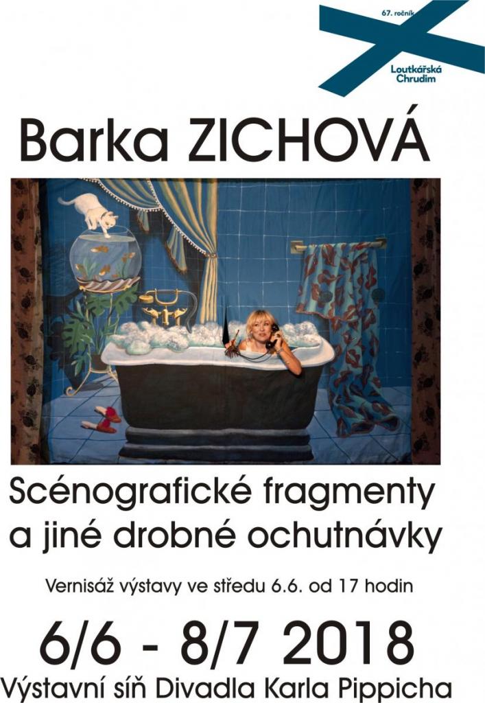 Barevný scénografický svět Barbory Zichové