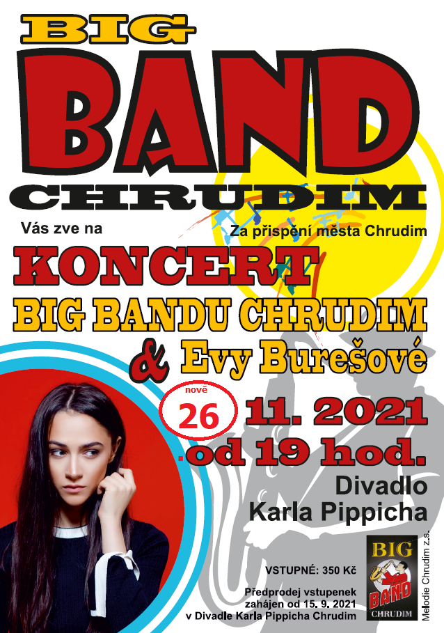 Koncert Big bandu a Evy Burešové