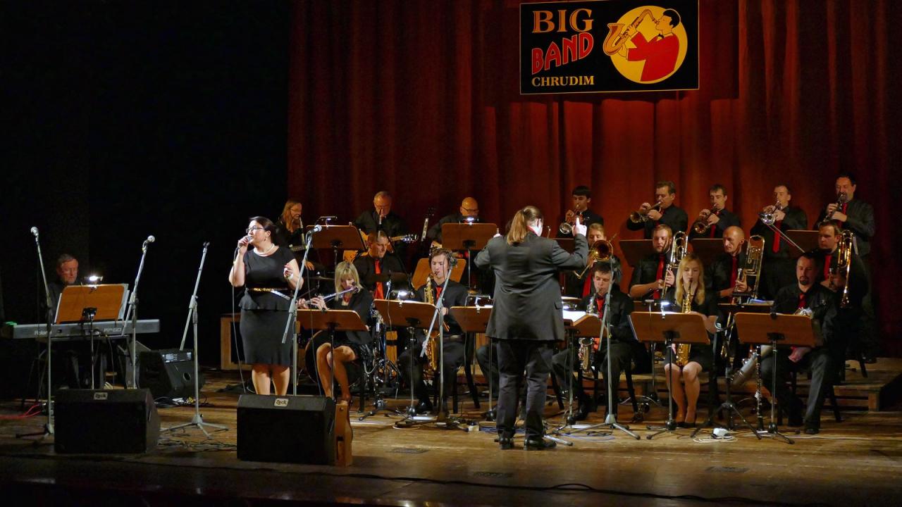 Martin Chodúr jako host Podzimního koncertu Big bandu