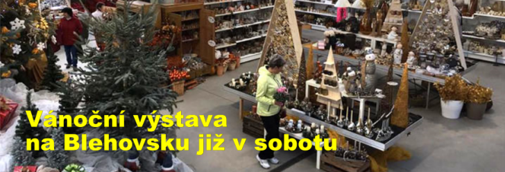Vánoční výstava na Blehovsku již v sobotu