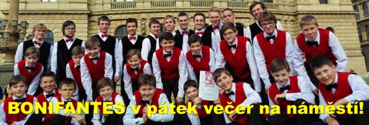 Světově proslulý chlapecký sbor BONIFANTES naladí vánoční atmosféru