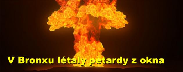 V Bronxu létaly petardy z okna