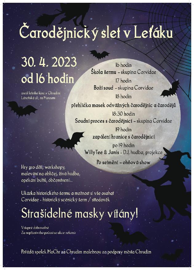 Čarodějnický slet v leťáku!