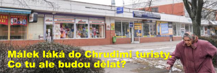 Málek láká do Chrudimi turisty. Co tu ale budou dělat?
