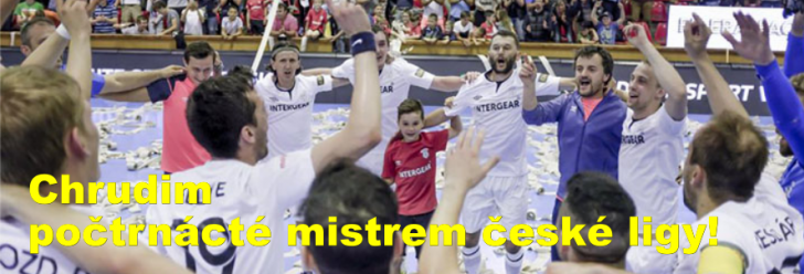 Příběh nekončí! Chrudim je počtrnácté mistrem české ligy!