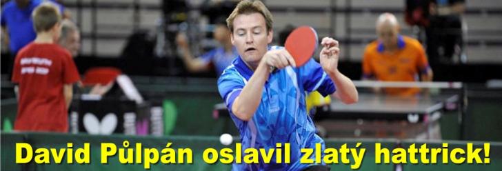David Půlpán oslavil zlatý hattrick!