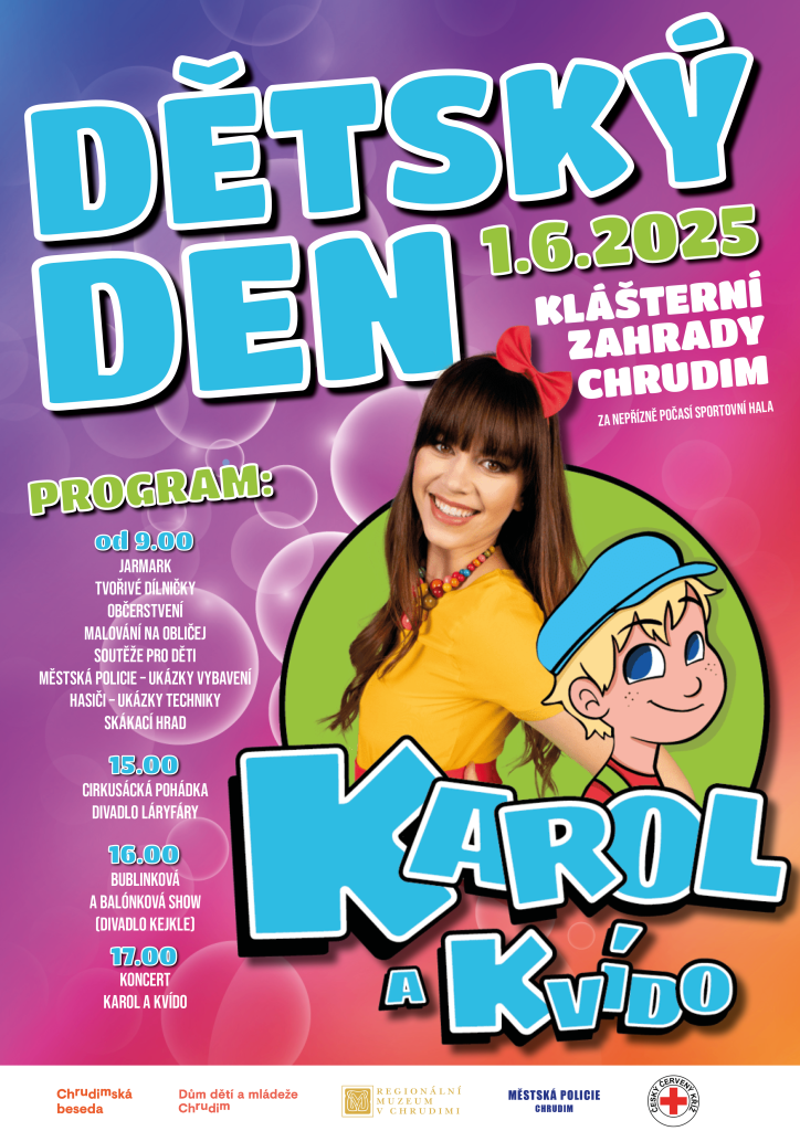 Karol a Kvído v Klášterních zahradách!