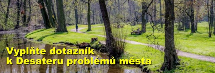 Vyplňte dotazník k Desateru problémů města