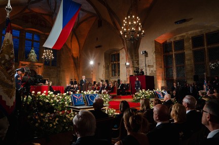 Prezident republiky udělil státní vyznamenání