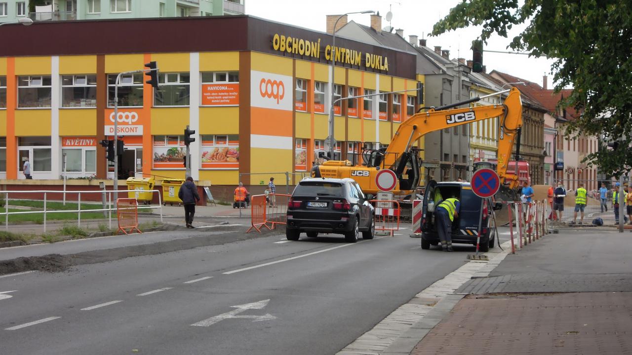 Nejnovější omezení na Palackého třídě se dotýkají i chodců