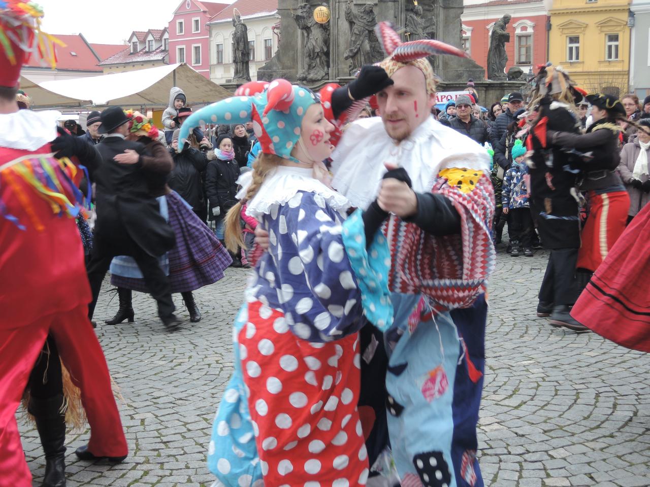 Masopustní veselí ve Slatiňanech
