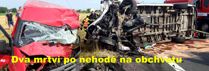 Dva mrtví po nehodě na obchvatu