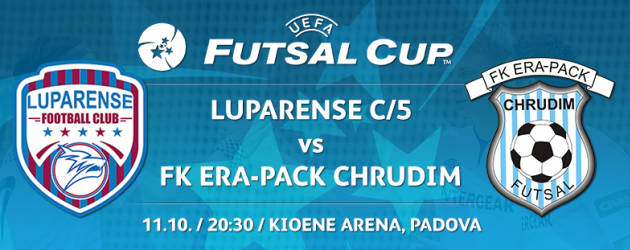 Liga mistrů je tu! Chrudim na úvod poměří síly s italským Luparense