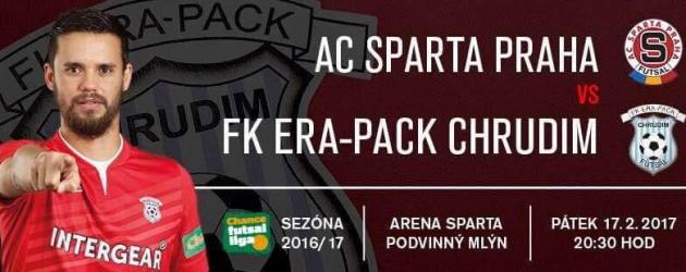 Pro jistotu prvního místa zajíždí Chrudim na Spartu