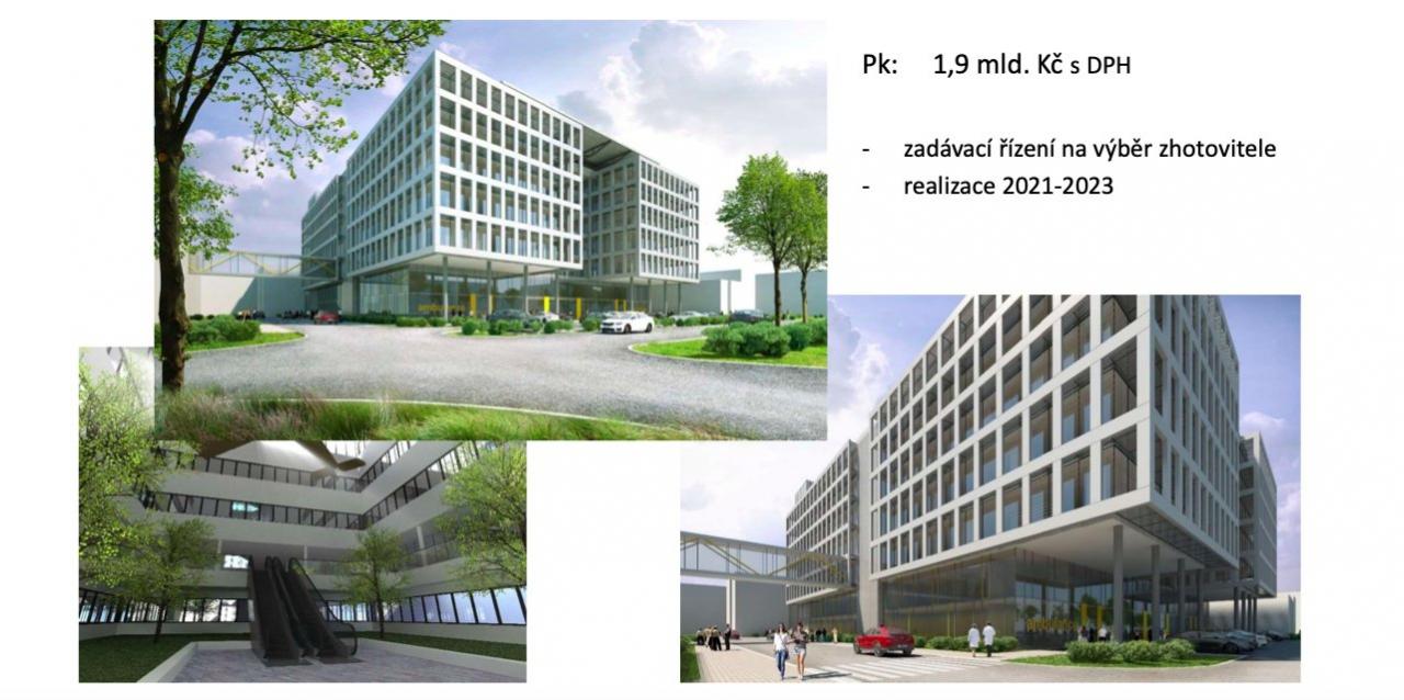 Pardubická nemocnice bude mimo provoz. Kvůli připojování nového pavilonu