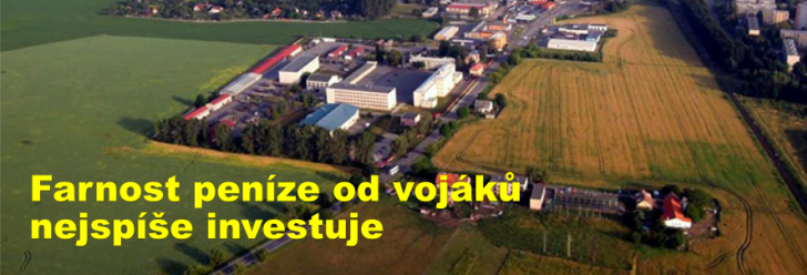 Farnost peníze od vojáků nejspíše investuje