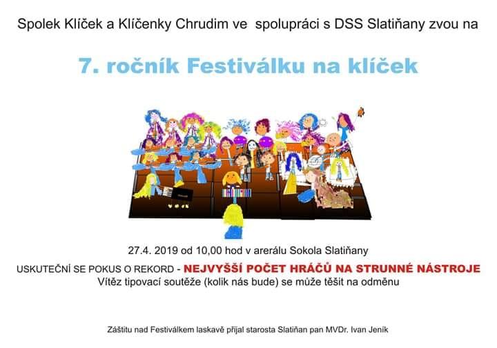 Festiválek na klíček ve Slatiňanech