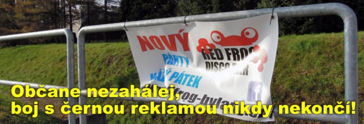 Občane nezahálej, boj s černou reklamou nikdy nekončí!