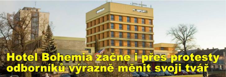 Hotel Bohemia začne i přes protesty odborníků výrazně měnit svoji tvář, bude "oplácanější", než jak ji známe