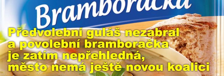 Předvolební guláš nezabral a povolební bramboračka je zatím v nedohlednu, město nemá ještě novou koalici