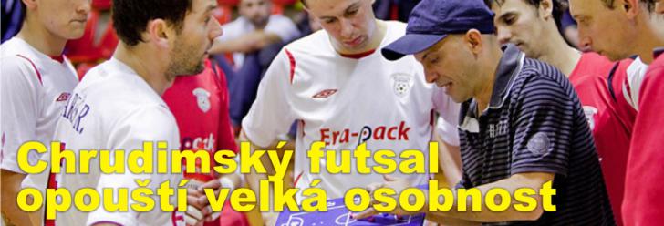 Chrudimský futsal opouští velká osobnost