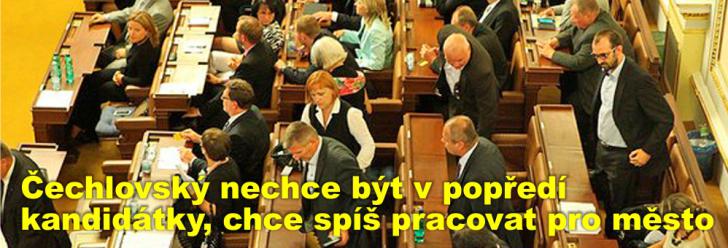 Čechlovský ukončil bobříka mlčení, nechce prý být v popředí kandidátky ODS a chce spíše pracovat pro město