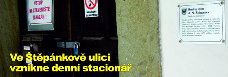 Ve Štěpánkově ulici vznikne denní stacionář, který bude součástí místního hospice