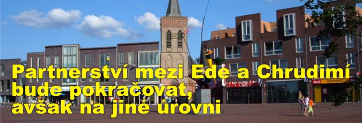 Partnerství mezi Ede a Chrudimí bude pokračovat, avšak na jiné úrovni - půjde o spolupráci výborů nikoli radnic
