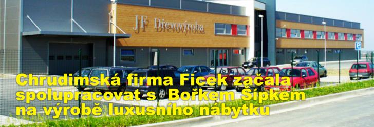 Chrudimská firma Ficek začala spolupracovat s architektem Bořkem Šípkem na výrobě luxusního nábytku