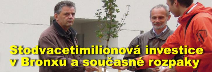 Stodvacetimilionová investice v Bronxu a současné rozpaky