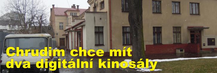 Chrudim chce mít dva digitální kinosály, hodlá proto investovat půldruhého milionu do městského kina Svět