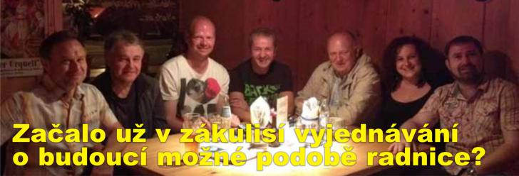 Začalo už v zákulisí vyjednávání o budoucí možné podobě radnice? Podle Málka bude příštím starostou Tejkl