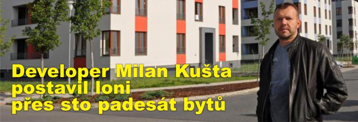 Developer Milan Kušta postavil loni přes sto padesát bytů, raději ale investuje jinde než v Chrudimi. Proč?