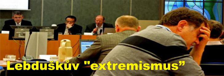 Lebduškův "extremismus"