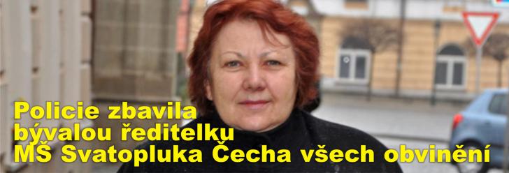 Policie zbavila bývalou ředitelku MŠ Svatopluka Čecha všech obvinění i podruhé, radnice se stížností neuspěla