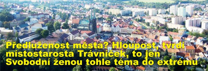 Předluženost města? Hloupost, tvrdí místostarosta Trávníček, to jen Svobodní ženou tohle téma do extrému
